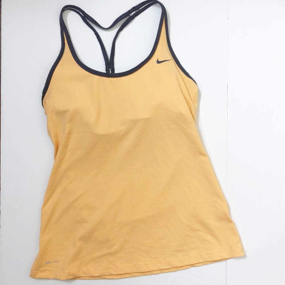 Nike Dry Fit Racerback Tank with Built In Bra